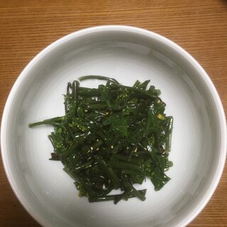 紅菜苔の塩昆布ナムル